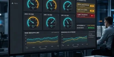 Gas Pressure Monitoring — project by Codebasket